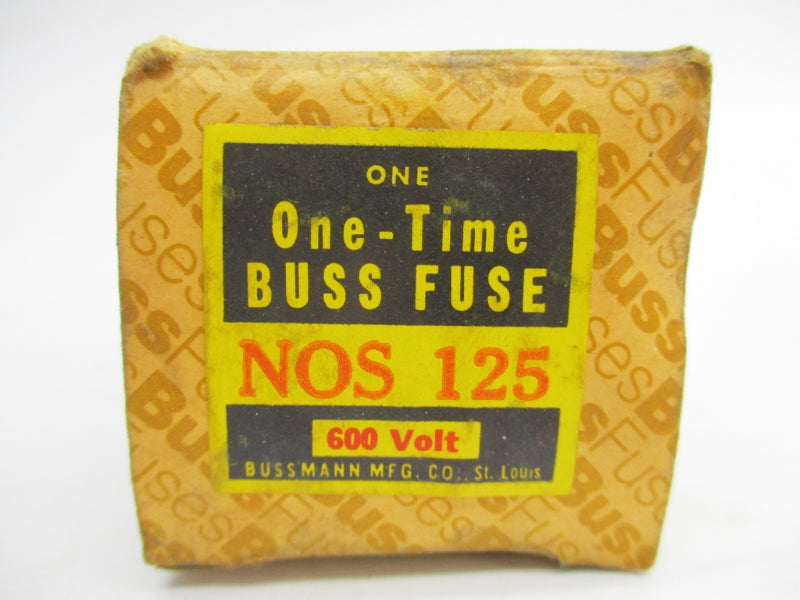 BUSSMANN NOS125 600V 125 NSMP