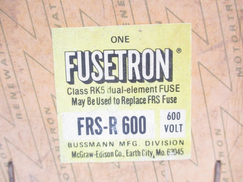 BUSSMANN FRS-R-600 600VAC 600A NSFS