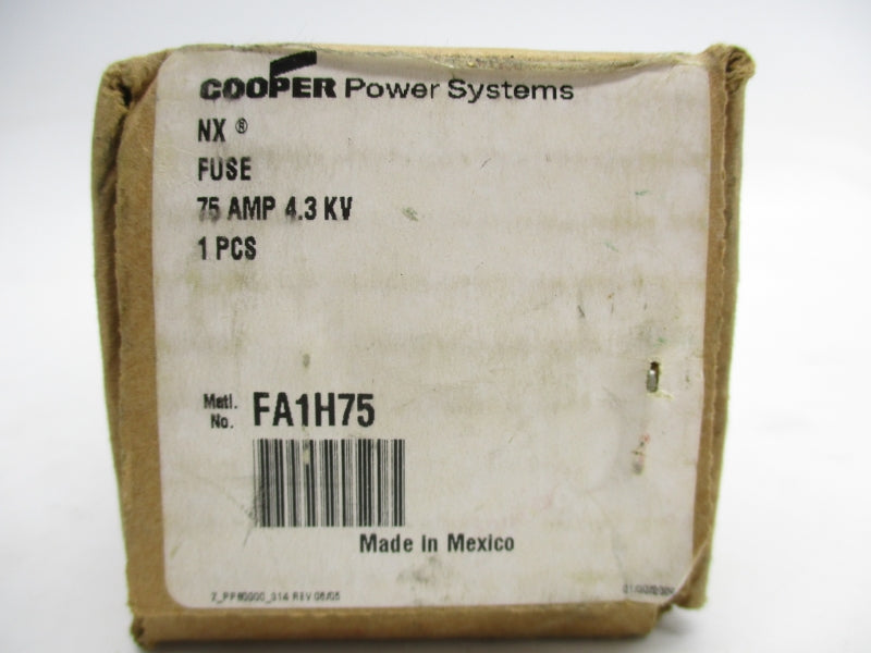 COOPER FA1H75 4.3KV 75A NSFS