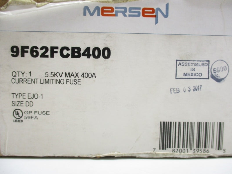 MERSEN 9F62FCB400 5.5KV 400A NSMP