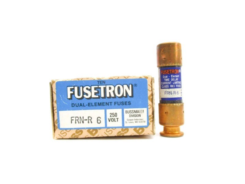 BUSSMANN FRN-R-6 250VAC 6A (PKG OF 10) NSMP