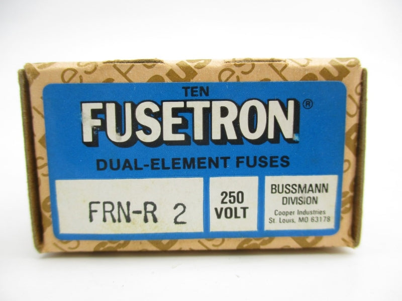BUSSMANN FRN-R-2 250VAC 2A (PKG OF 10) (BLUE) NSMP