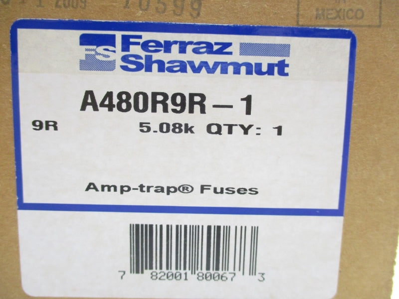 FERRAZ SHAWMUT A480R9R-1 5.08K 9A NSMP