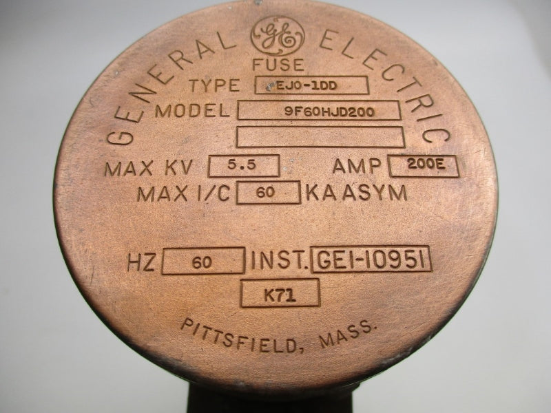 GENERAL ELECTRIC 9F60HJD200 5.5KV 200EA NSMP