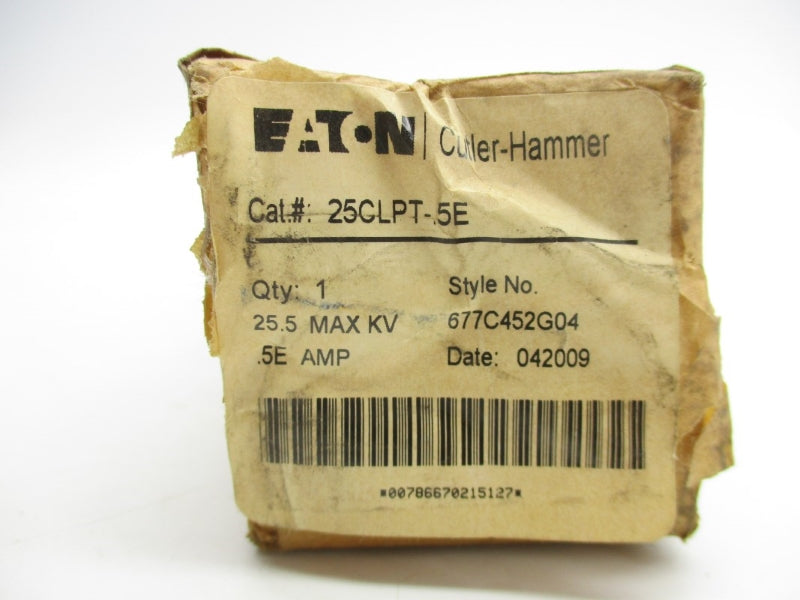 CUTLER HAMMER 25CLPT-.5E 25.5KV .5EA NSFS