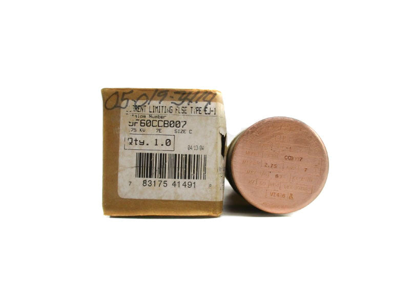 GENERAL ELECTRIC 9F60CCB007 2.75KV 7EA NSMP