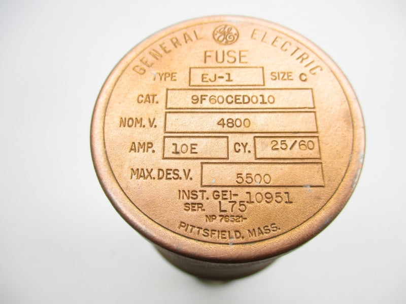 GENERAL ELECTRIC 9F60CED010 4800V 10EA NSMP