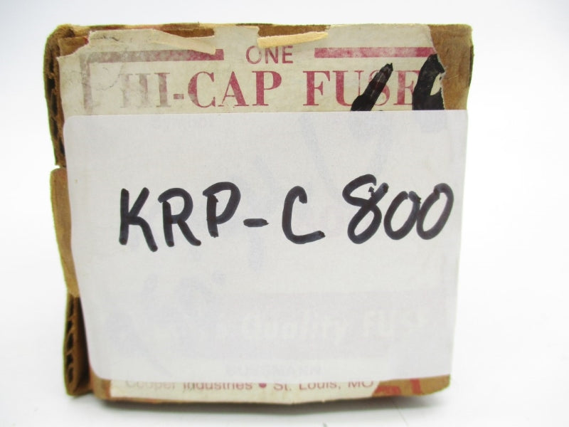 BUSSMANN KRP-C800 600VAC 800A NSMP