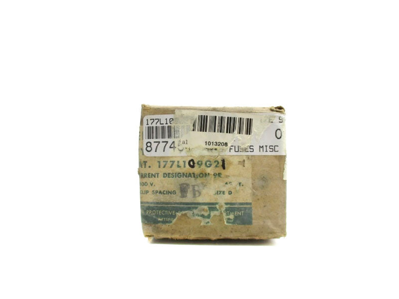 GENERAL ELECTRIC 177L109G21 NSFS