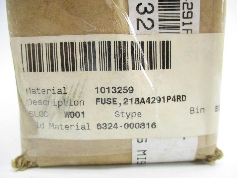 GENERAL ELECTRIC 218A4291P4RD NSFS
