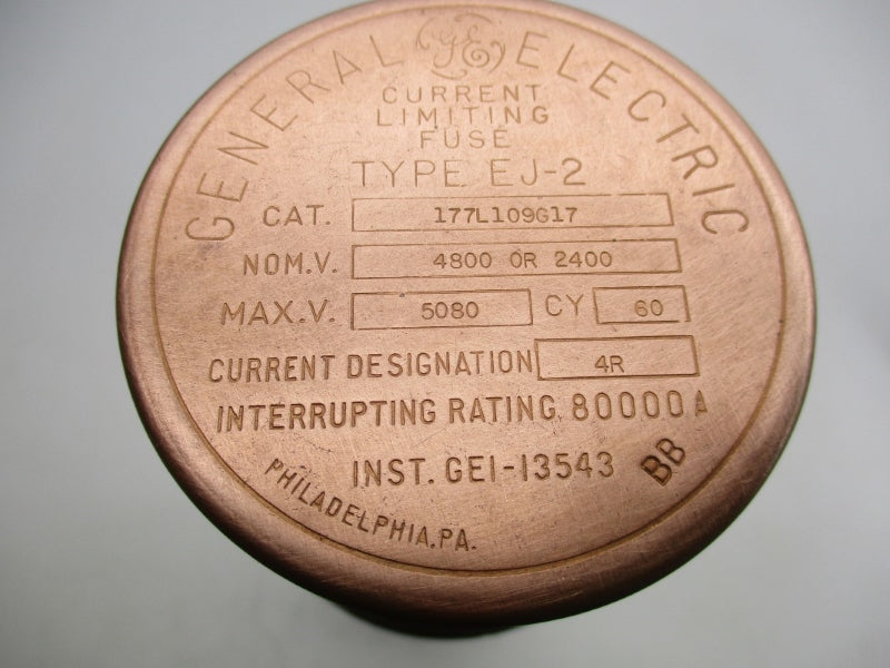 GENERAL ELECTRIC 177L109G17 5080V 4R NSMP