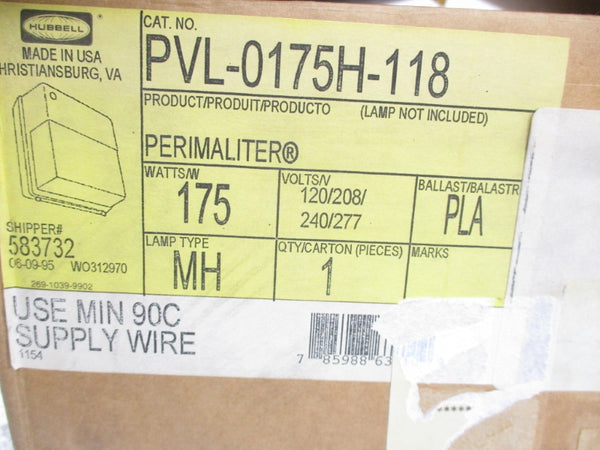 HUBBELL PVL-0175H-118 277V NSMP