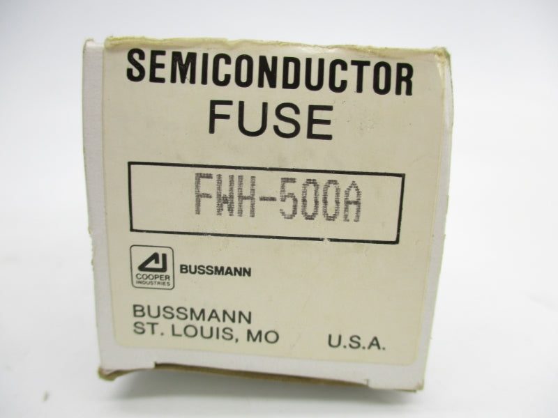BUSSMANN FWH-500A 500VAC/DC 500A NSMP