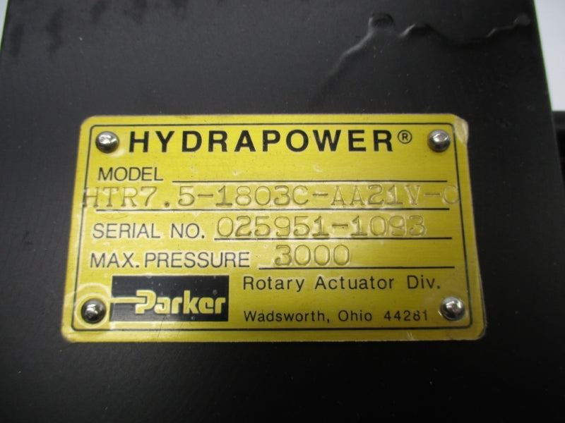 PARKER HTR7.5-1803C-AA21V-C 3000PSI NSNP