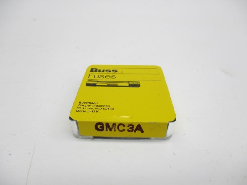 BUSSMANN GMC3A 250VAC 3A (PKG OF 100) NSMP