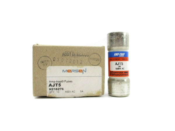 MERSEN AJT5 600VAC 5A (PKG OF 10) NSMP