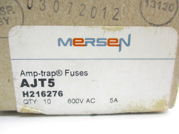 MERSEN AJT5 600VAC 5A (PKG OF 10) NSMP