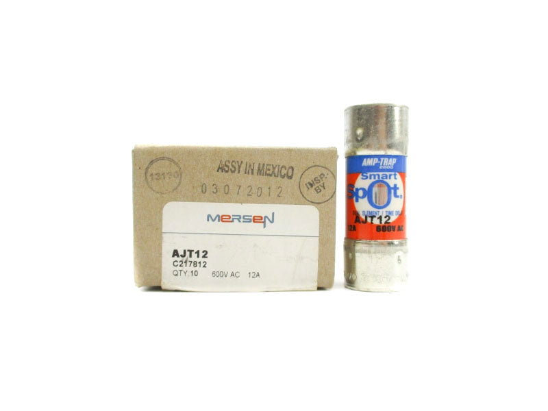 MERSEN AJT12 600VAC 12A (PKG OF 10) NSMP