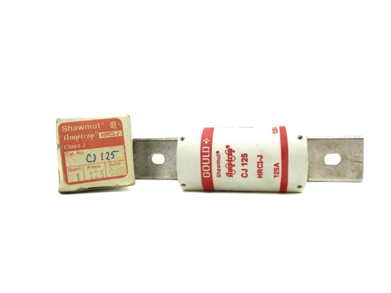 GOULD SHAWMUT CJ125 600V 125A NSMP