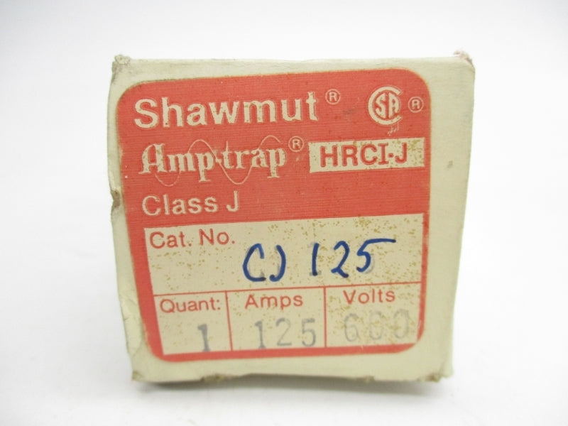 GOULD SHAWMUT CJ125 600V 125A NSMP
