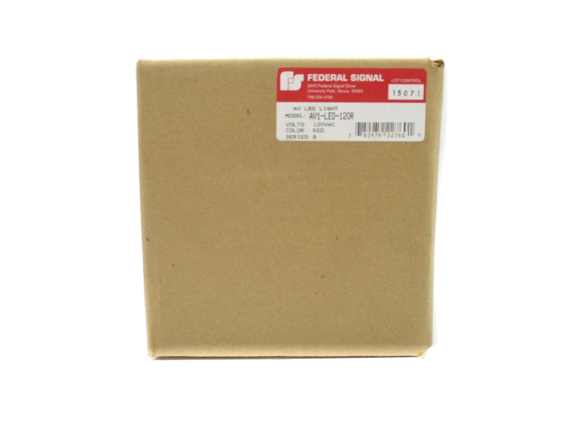 INDUSTRIAL SPARE PART AV1-LED-120R SER. B 120VAC NSFS