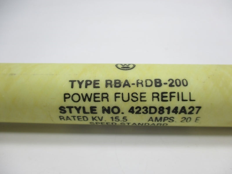 WESTINGHOUSE 423D814A27 15.5KV 20EA NSMP