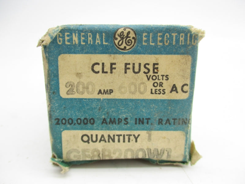 GENERAL ELECTRIC GF8B200W1 600VAC 200A NSFS
