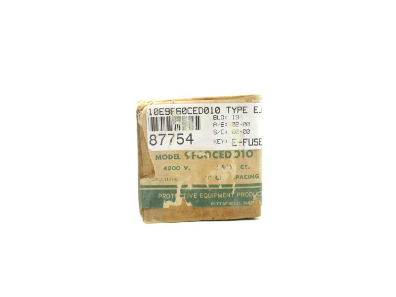 GENERAL ELECTRIC 9F60CED010 4800V 10EA NSFS
