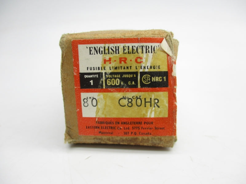 ENGLISH ELECTRIC C80HR 600VAC 80A NSMP
