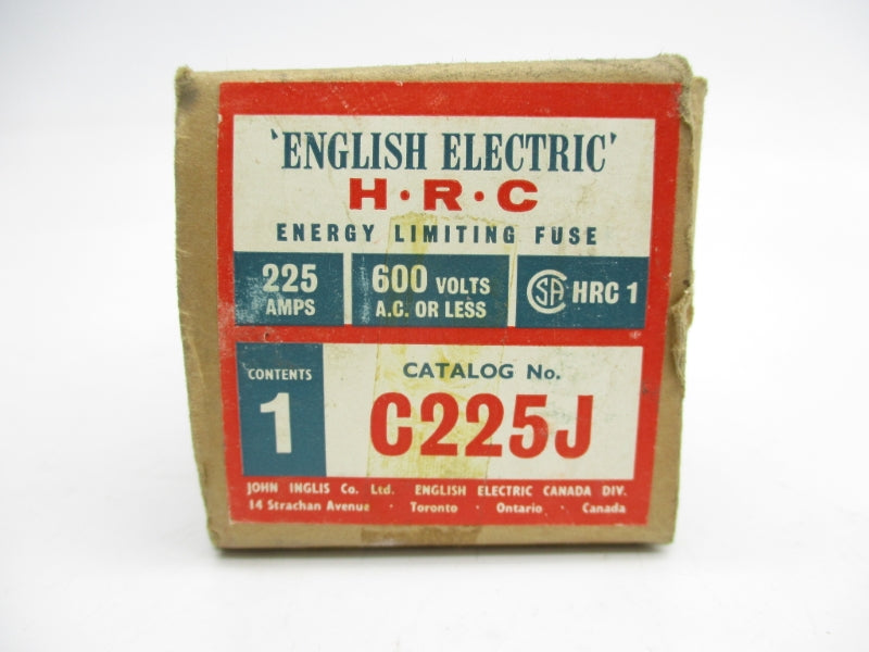 ENGLISH ELECTRIC C225J 600VAC 225A NSMP