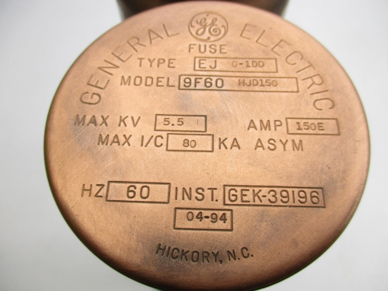 GENERAL ELECTRIC 9F60HJD150 5.5KV 150EA NSMP