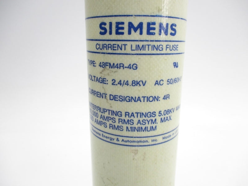 SIEMENS 48FM4R-4G 2.4/4.8KVAC 4R NSNP