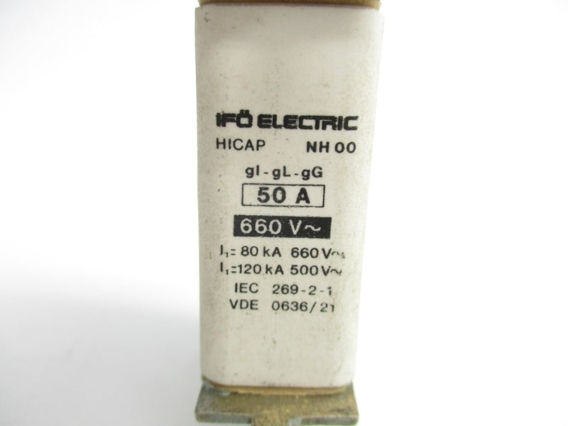 IFO ELECTRIC NH00 GI-GL-GG 660V 50A NSNP