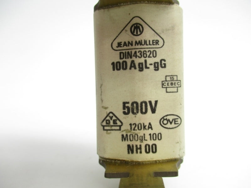 JEAN MULLER 100AGL-GG NH00 500V 100A NSNP