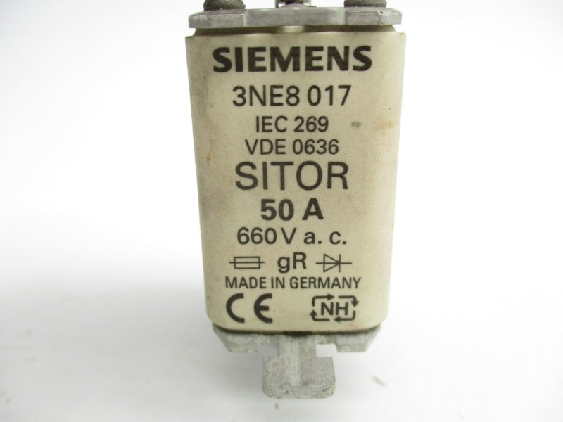SIEMENS 3NE8017 660VAC 50A NSNP