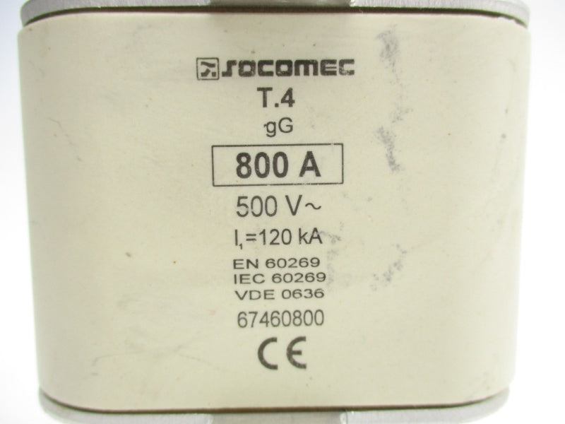 SOCOMEC 67460800 T.4GG 500V 800A NSNP