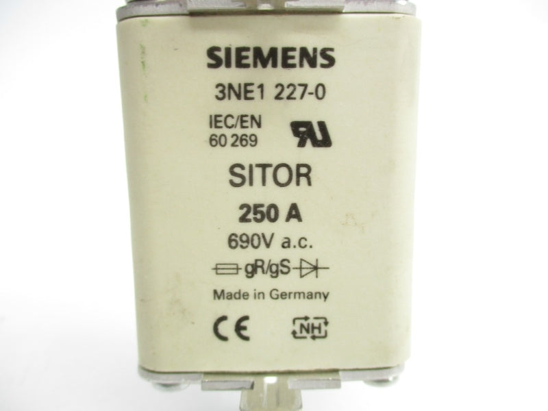 SEIMENS 3NE1227-0 690VAC 250A NSNP