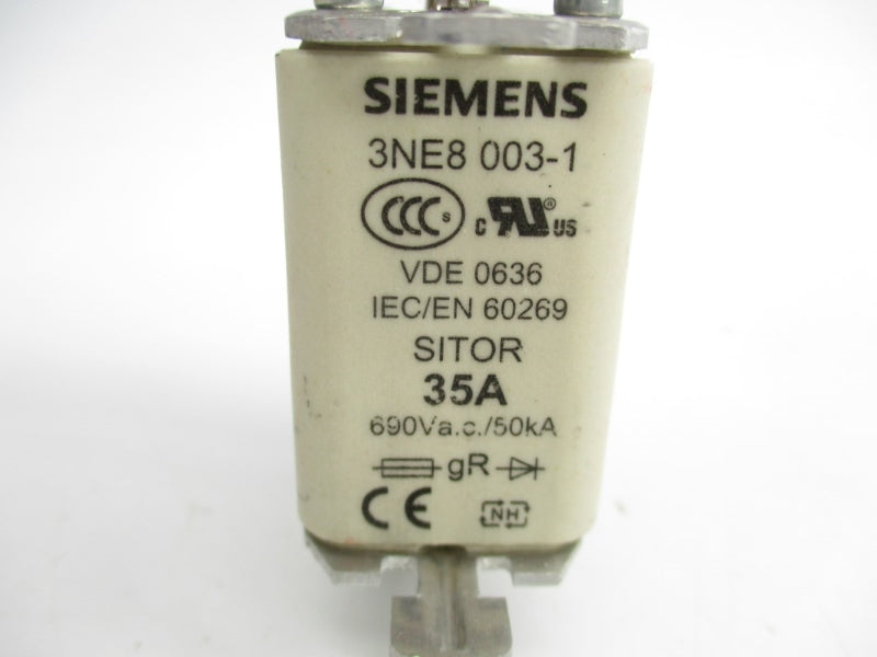 SEIMENS 3NE8003-1 690VAC 35A NSNP