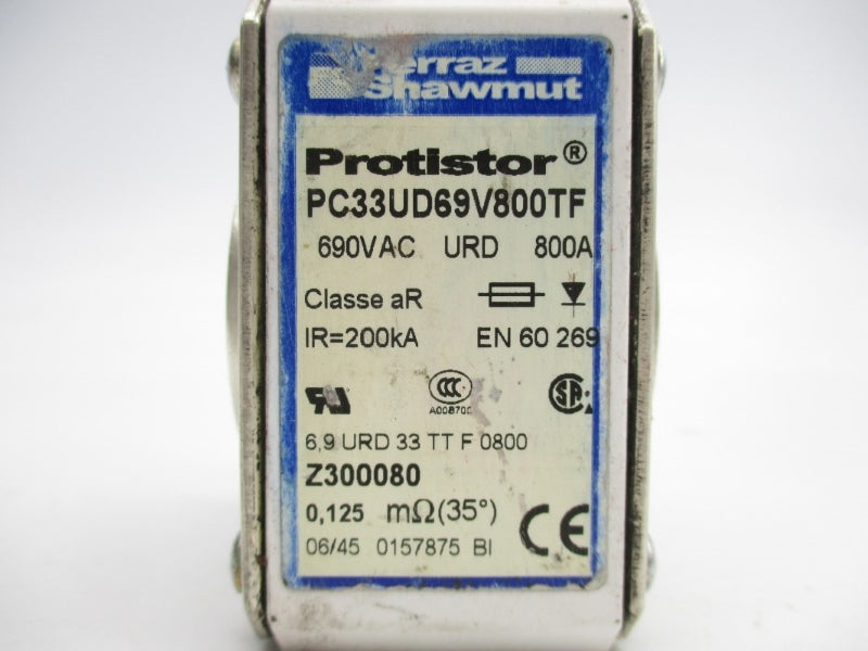 FERRAZ SHAWMUT PC33UD69V800TF 690VAC 800A NSNP