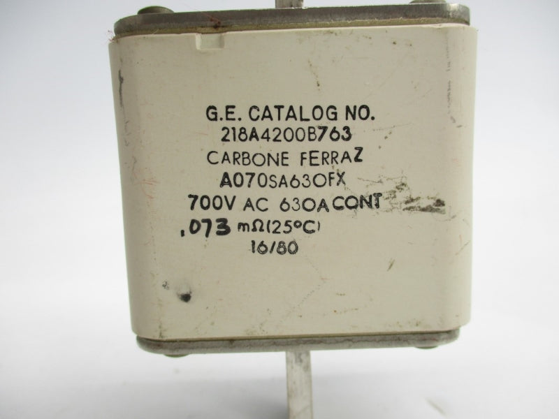 GENERAL ELECTRIC 218A4200B763 700VAC 630A NSNP