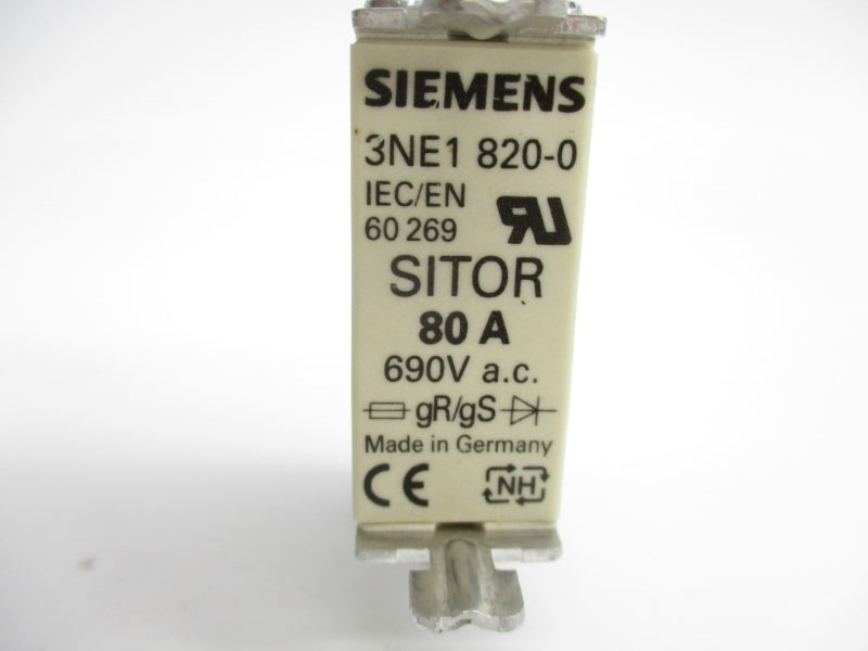 SIEMENS 3NE1820-0 690VAC 80A NSNP
