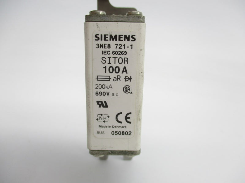 SIEMENS 3NE8721-1 690VAC 100A NSNP