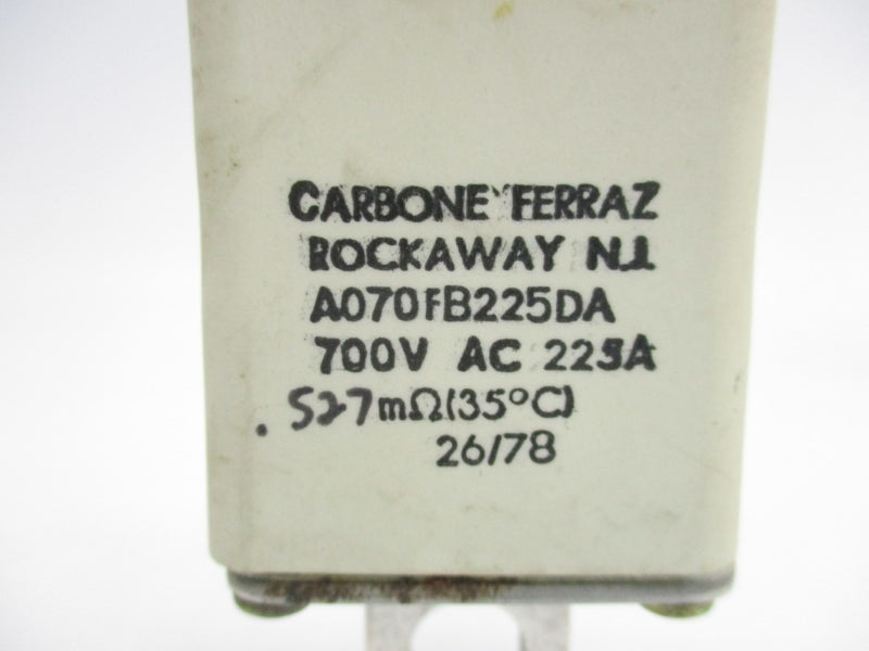 CARBONE FERRAZ A070FB225DA 700VAC 225A NSNP