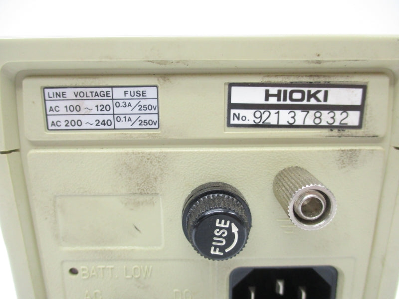 HIOKI 8202 100-120VAC UNMP