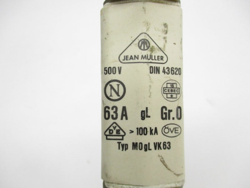 JEAN MULLER M0GLVK63 500V 63A NSNP