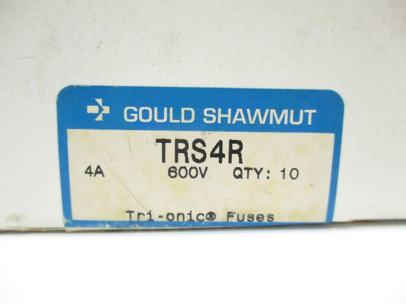 GOULD SHAWMUT TRS4R 600VAC 4A (PKG OF 10) NSMP