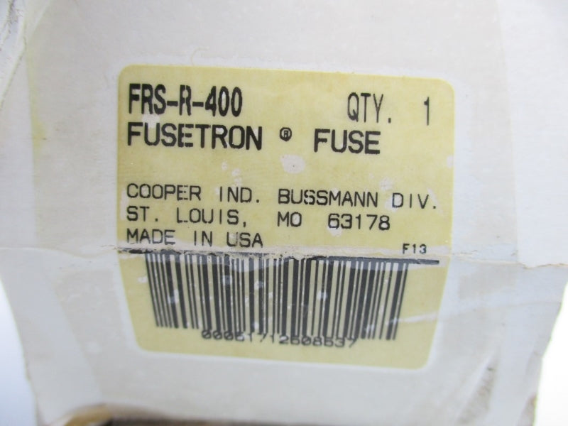 BUSSMANN FRS-R-400 600VAC 400A (WH) NSMP