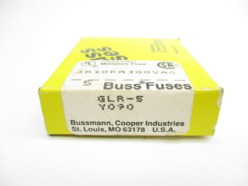 BUSSMANN GLR-5 300V 5A (PKG OF 5) NSMP