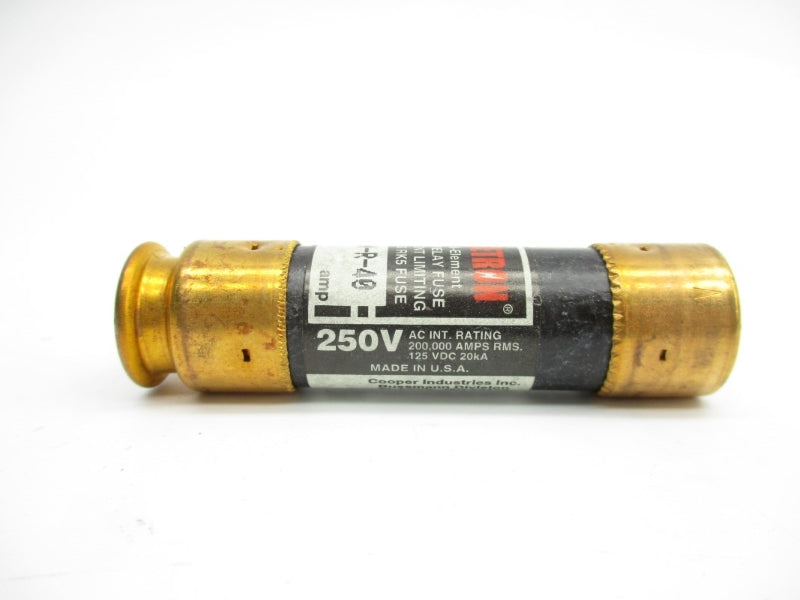 BUSSMANN FRN-R-40 250VAC 40A (PKG OF 10) (WH/BK) NSMP