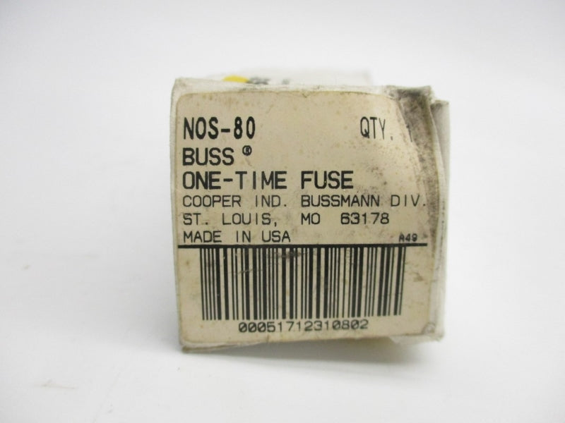 BUSSMANN NOS-80 600VAC 80A NSMP